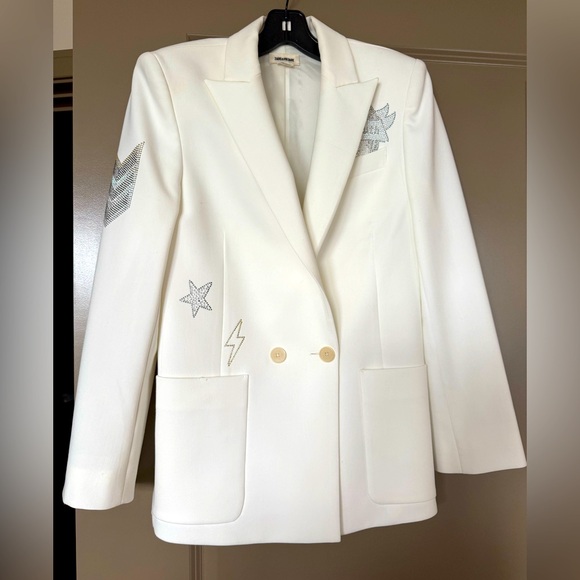 Zadig & Voltaire blazer size 36 EU 4 USA - Picture 1 of 7